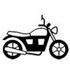 Piezas de motocicleta de fibra de carbono